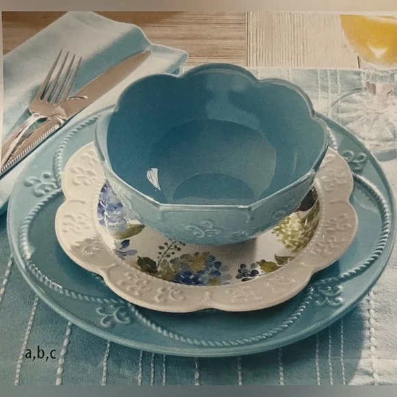 Marbella Aqua and Blossom set - Picture 2 of 4